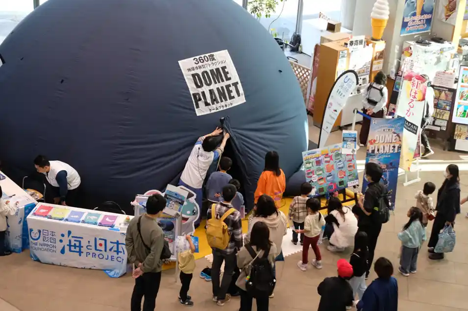 【ソーシャルアクションネットワーク】 しまね海洋館アクアスで「海の大冒険！ブッチくんと学ぶ探検ツアー！」を開催しました！