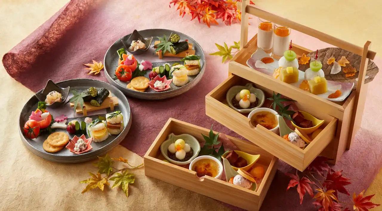 【川越プリンスホテル】和食と甘味をアフタヌーンティースタイルで初提供「和風アフタヌーンティーセット」を新販売