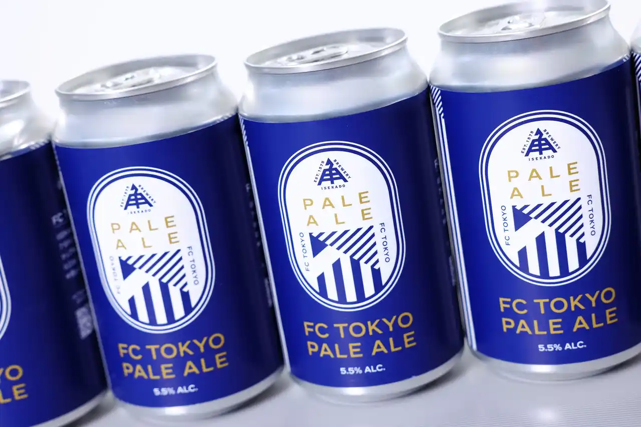 【FC東京】 【FC東京初の缶ビール発売決定！】『FC TOKYO PALE ALE』缶を東京都内のイオン・イオンリカー20店舗で発売！