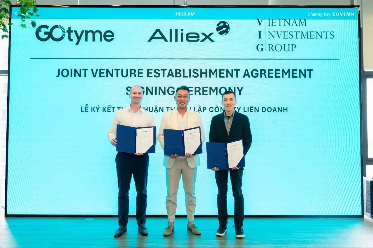 【Alliex】ベトナム投資大手VIG・デジタル銀行Go tymeと合弁会社を設立。決済データを活用した中小企業向け金融サービスを開始。