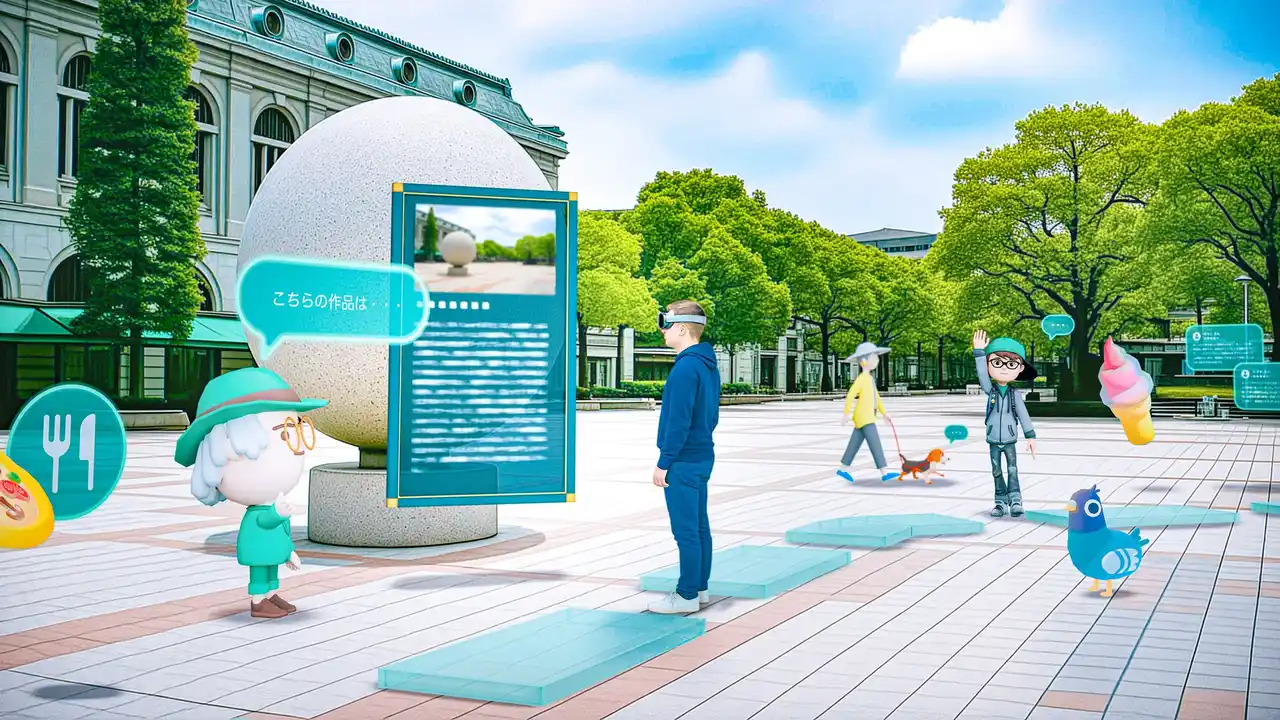 博報堂ＤＹホールディングスとMESON、都市空間を徒歩移動中のAR体験に関する実証実験を実施