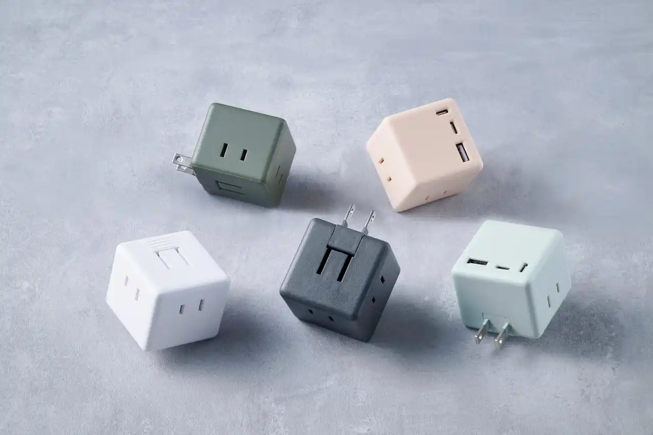 【株式会社CIO 新製品】5色のサイコロが、壁コンセントをおしゃれに、便利に！USB充電器を内蔵した3口電源タップ『CIO Mate Tap001』を販売開始！