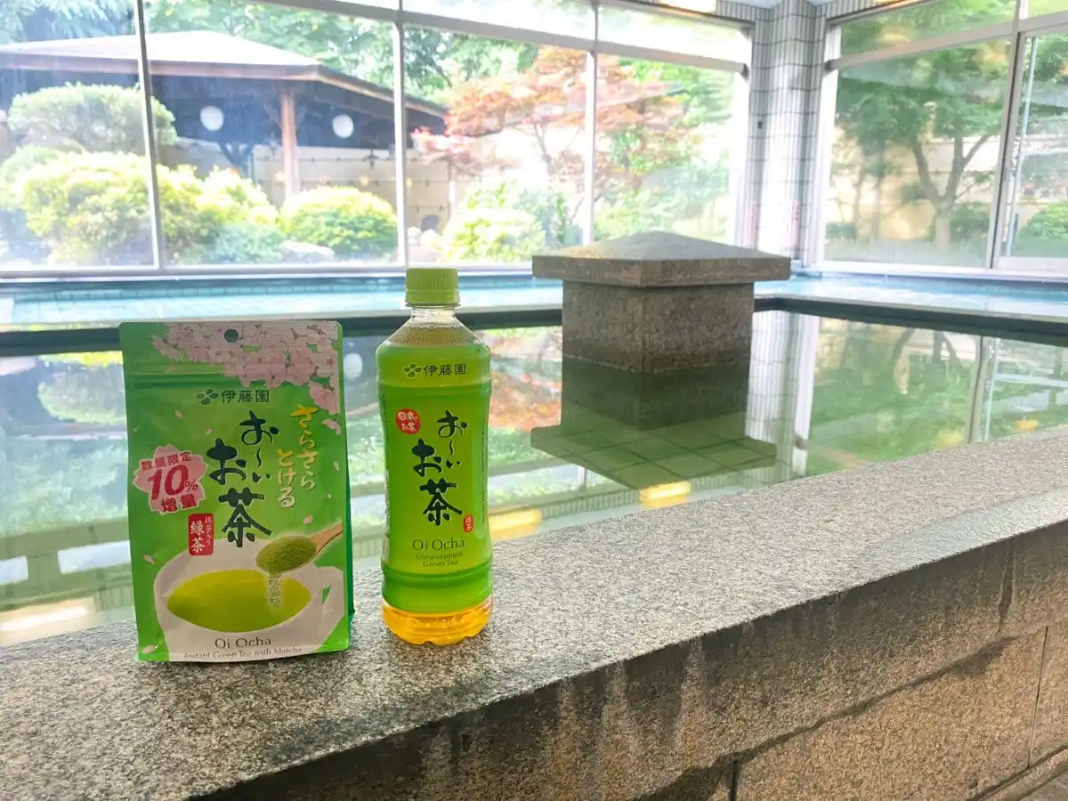 昭和レトロな温泉銭湯 玉川温泉、秩父湯元 武甲温泉で伊藤園の「お～いお茶」とコラボレーションしたお風呂イベントを開催します