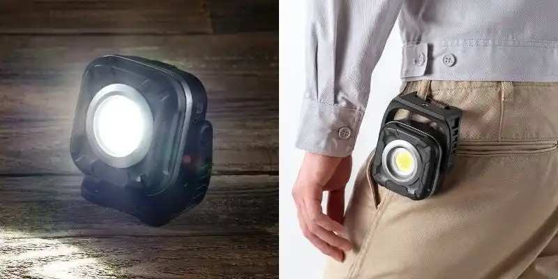 【サンワダイレクト】 最大1300ルーメンの光で自由に設置、自在に照らす多用途LED作業灯を発売