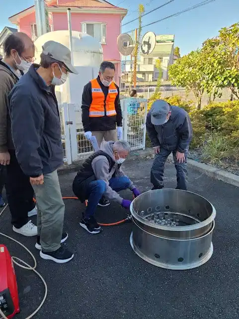 静岡県「地域防災の日」に災害対応型ランドリーを活用　茶ノ木平町自主防災会 コインランドリーを拠点に防災訓練を実施