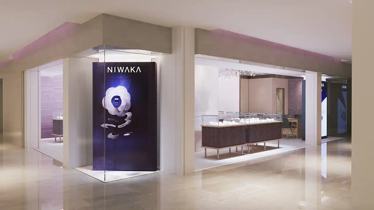 京都発祥のジュエラーNIWAKAが、大阪高島屋にオープン