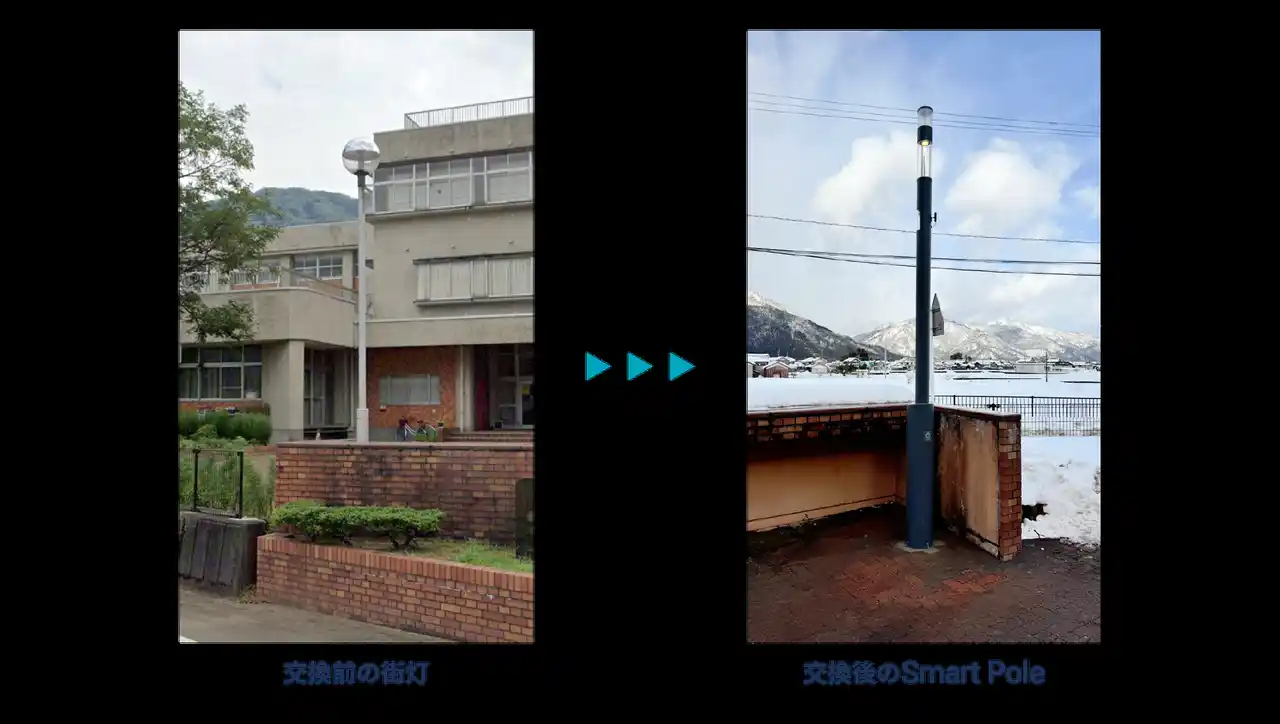 【株式会社Secual】 次世代街灯「Secual Smart Pole」、ほくつうと共同で実証実験を開始