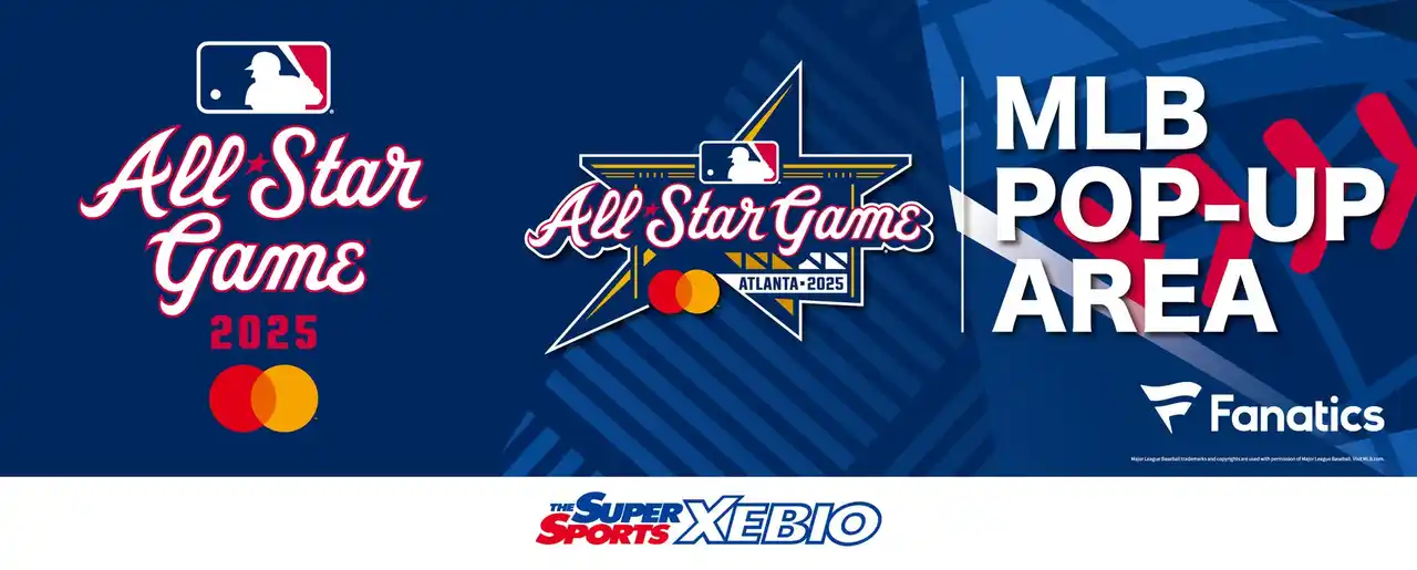 スーパースポーツゼビオにて、MLB(TM)オールスターゲーム2025公式グッズの期間限定POP UPがスタート！