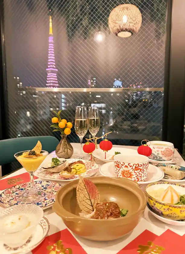 【2026年新春旧正月コース】麻布十番の隠れ家香港料理『MOON FOREST 月林閣(ムーンフォレスト)』に春節の縁起とモダン広東の粋を堪能できる特別コースが登場