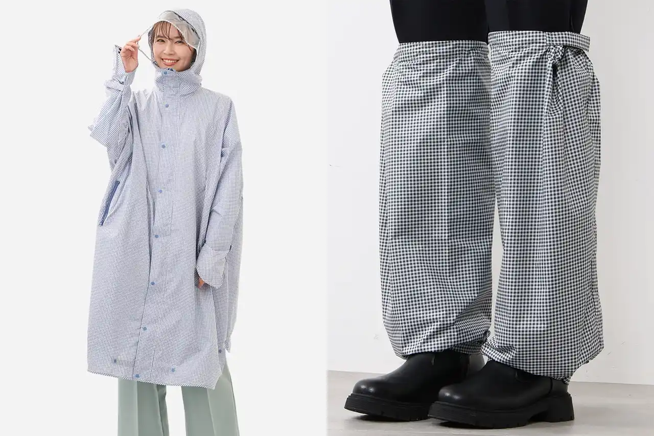 雨の日の自転車を、安心・快適に。道路交通法改正を機に、KEYUCAの“視界が見えやすい”自転車対応レインコートと雨よけレッグカバーが新発売