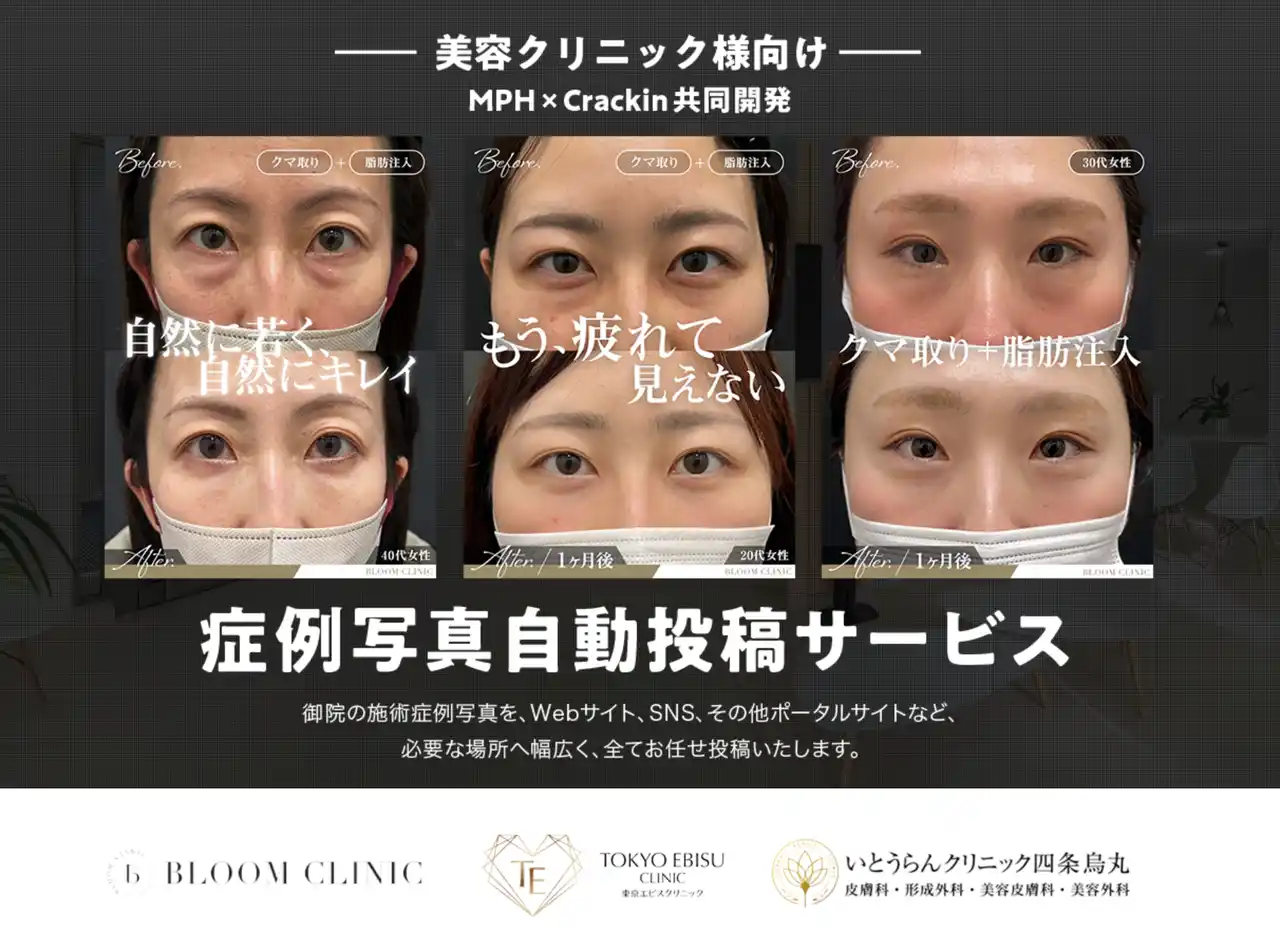「症例写真を“投稿しない”のは大きな損失！美容クリニックの投稿作業を自動化する新サービスを提供開始」