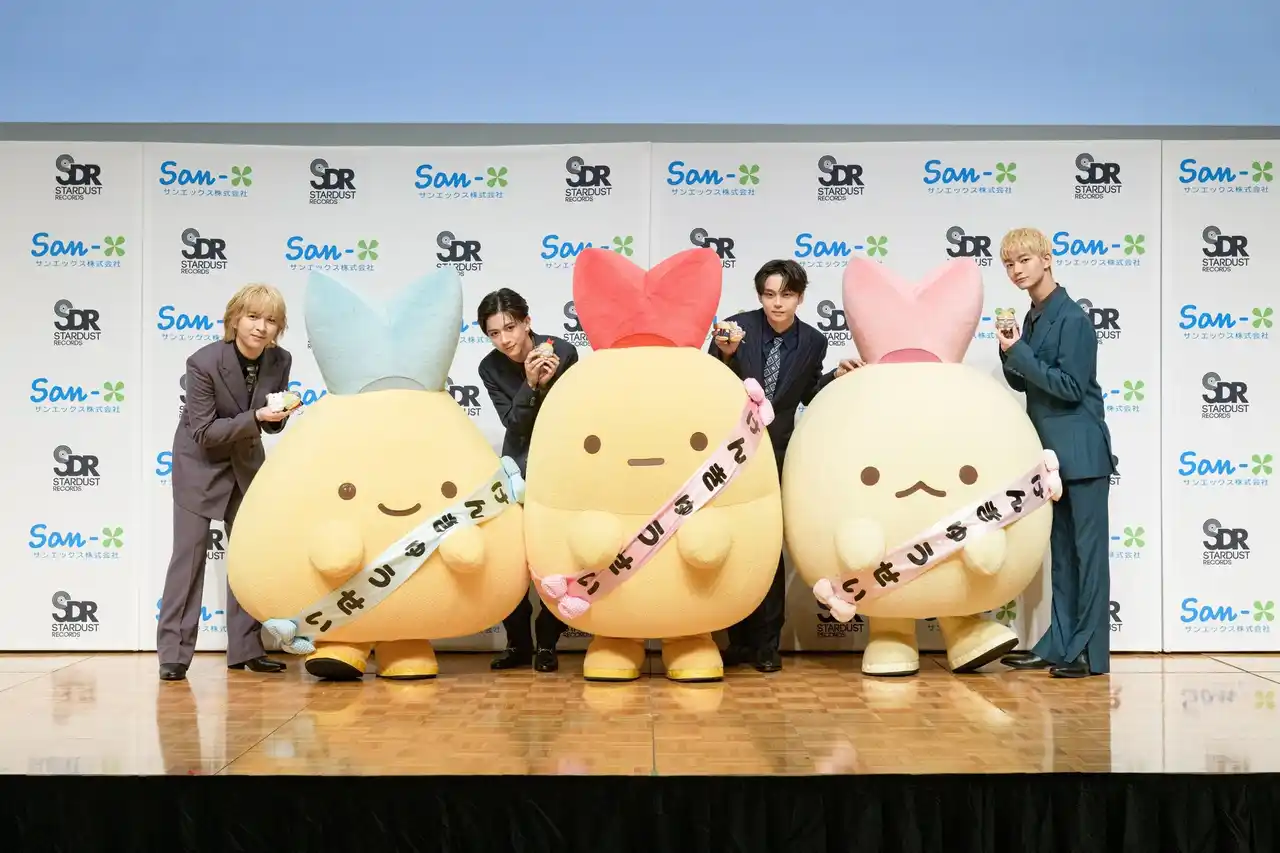 【サンエックス】株式会社SDR「しっぽず」所属記者発表会レポート　しっぽずがSDRに研究生として所属が決定！