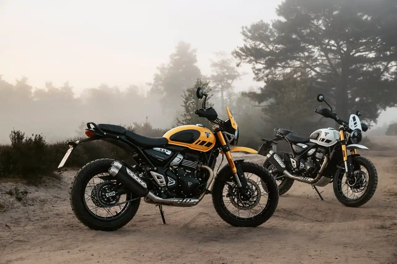 【トライアンフモーターサイクルズジャパン株式会社】 トライアンフから「新型SCRAMBLER 400 XC」発表のお知らせ