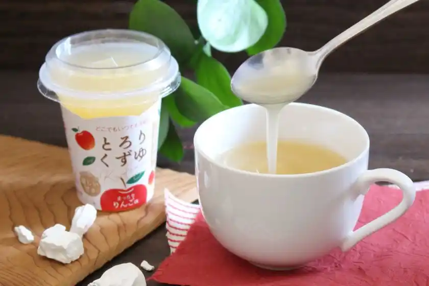 Makuakeプロジェクト_天極堂とろりくずゆ_温めイメージ