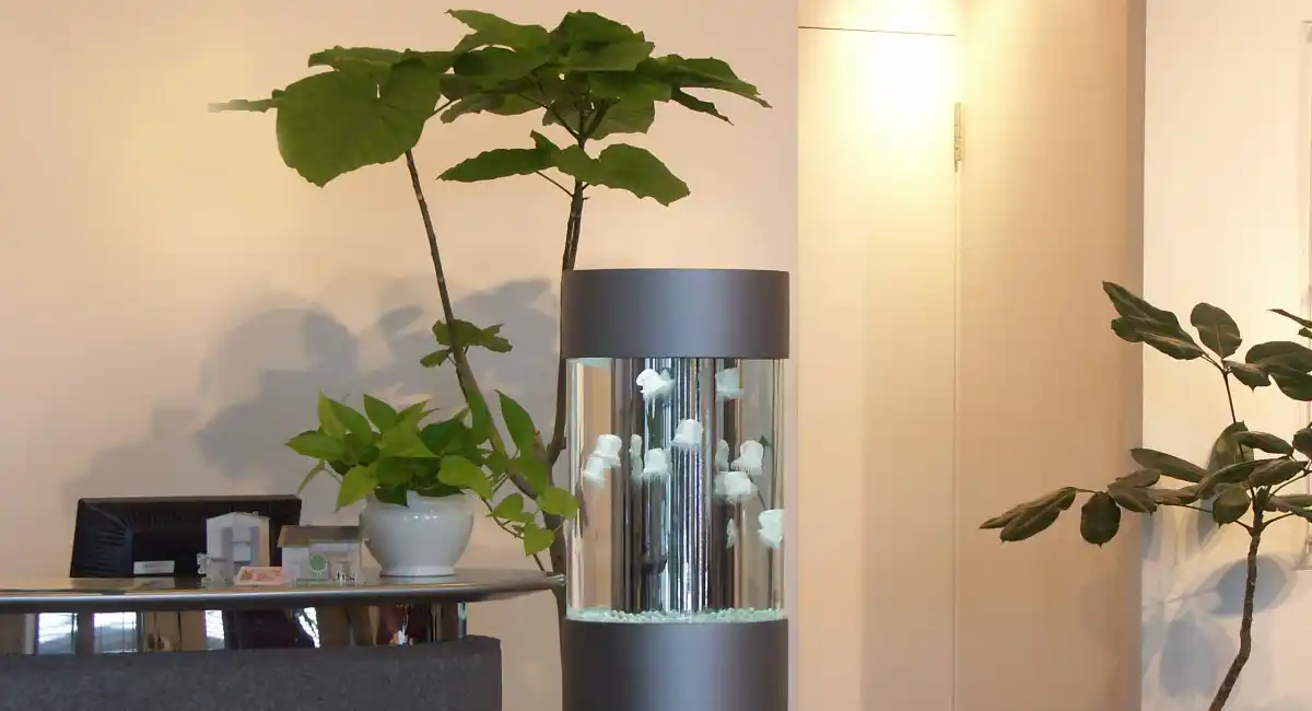 【大分県限定】オフィス・医療・飲食店に“癒し”を。人工クラゲ水槽の無料導入相談を受付（〜4/3〈金〉）｜想芸館