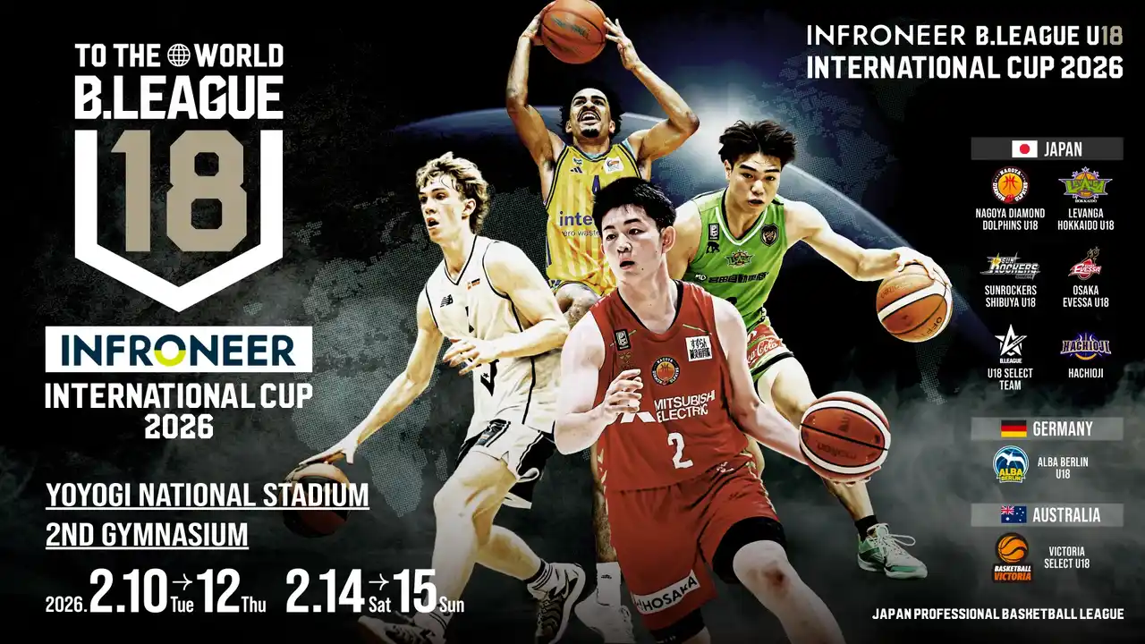 【シーホース三河】 【シーホース三河U18】高島一貴HCが「B.LEAGUE U18選抜」のヘッドコーチに就任！三上寛太選手と共に世界の強豪に挑む国際大会出場のお知らせ