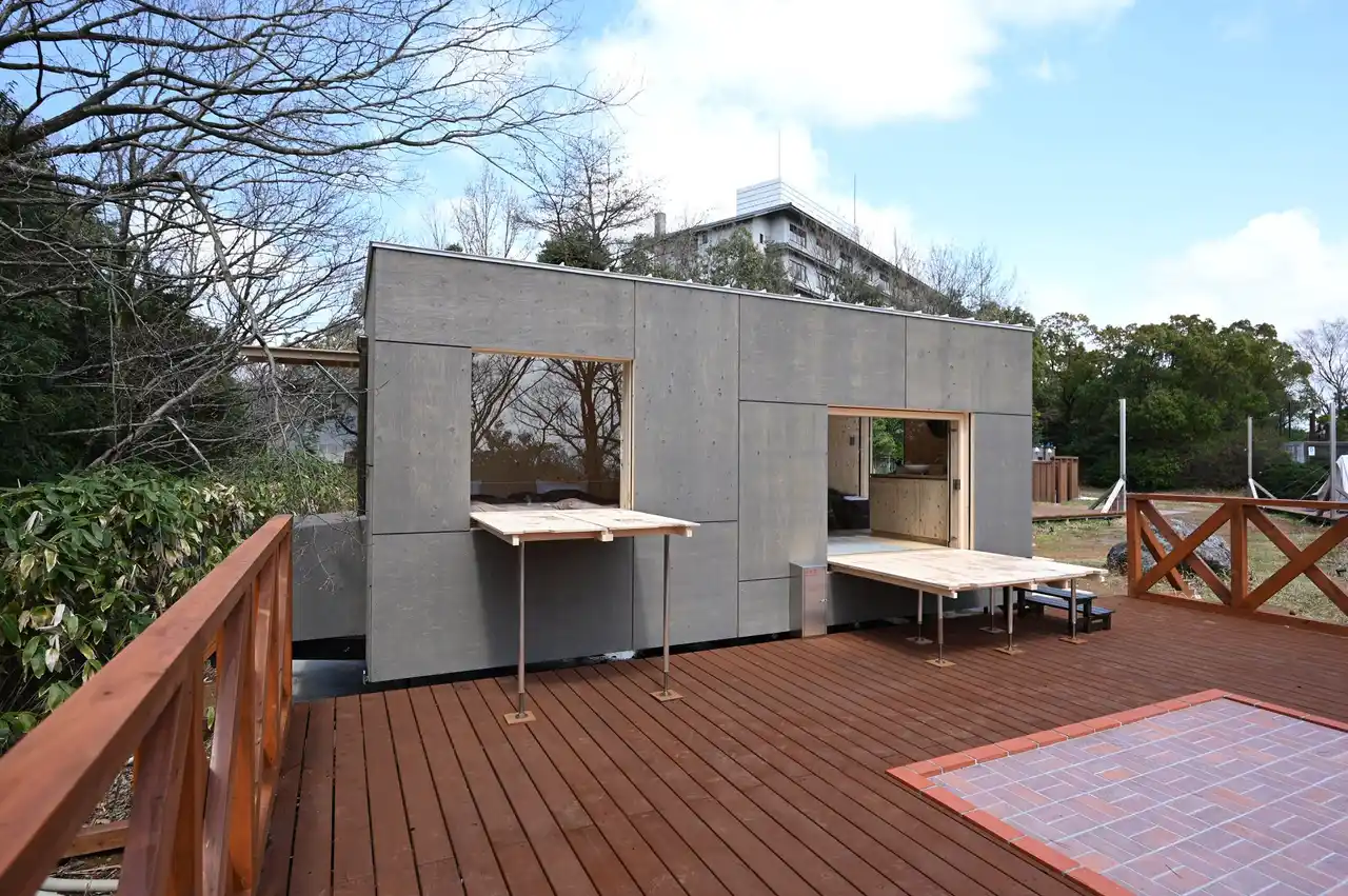 【大江戸温泉物語グループ】 Premium 青雲閣のグランピングエリアにスノーピーク「住箱」2026年5月27日（水） 追加導入決定