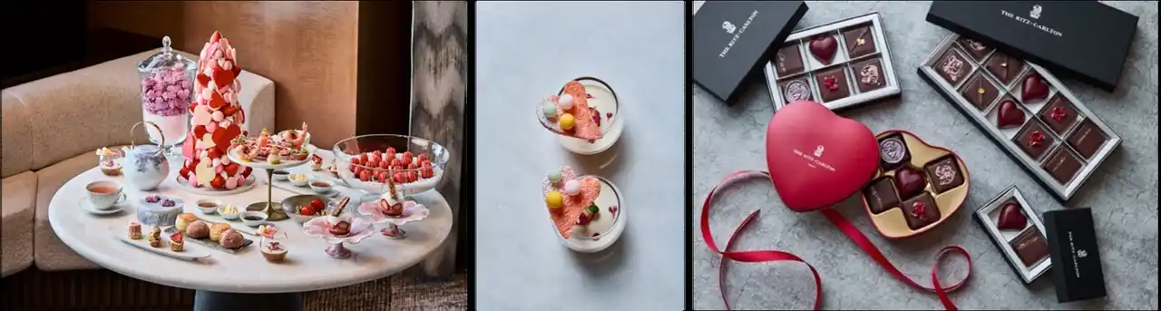 【マリオット・インターナショナル　ジャパン】 【ザ・リッツ・カールトン東京】ハートやいちごを贅沢に使用した限定アフタヌーンティーや、バレンタインギフトにぴったりなチョコレート、これから旬を迎える食材、トマトをふんだんに使用したメニューの提供を開始