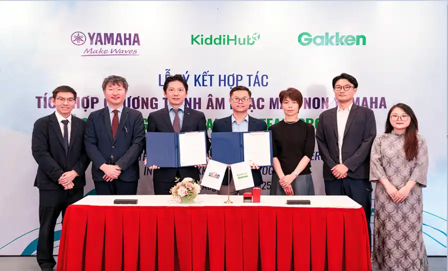 【学研×Yamaha Music Vietnam】ベトナムで幼児向け音楽教育カリキュラムを共同展開。Gakken STEAM Programに音楽カリキュラムを追加