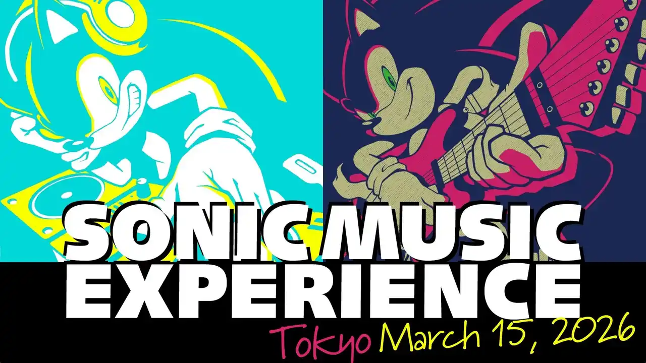 【株式会社セガ】 「ソニック」シリーズの音楽を楽しめるライブイベント「SONIC MUSIC EXPERIENCE」3月15日（日）公演開催！本日より先行抽選受付を開始
