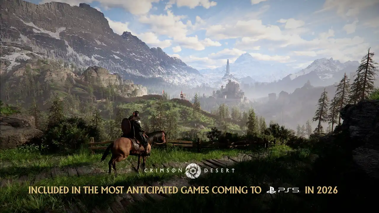 Pearl Abyss『紅の砂漠』、PS Store 「2026年にPlayStation 5に登場する注目のゲームタイトル 」に選出