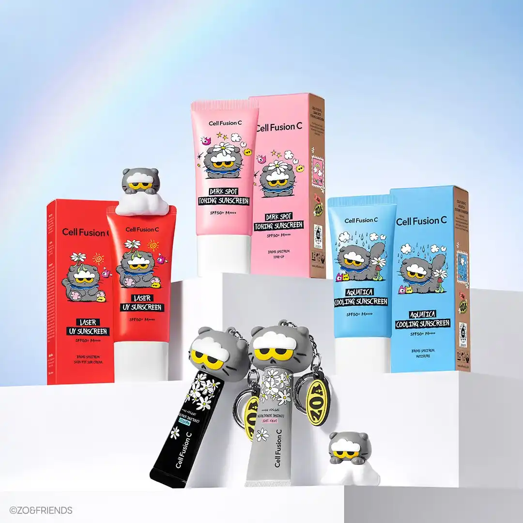 「ZO&FRIENDS（ジョアンフレンズ）が提案する、今日のUV対策！」Cell Fusion CからZO&FRIENDSコラボ企画セット発売！