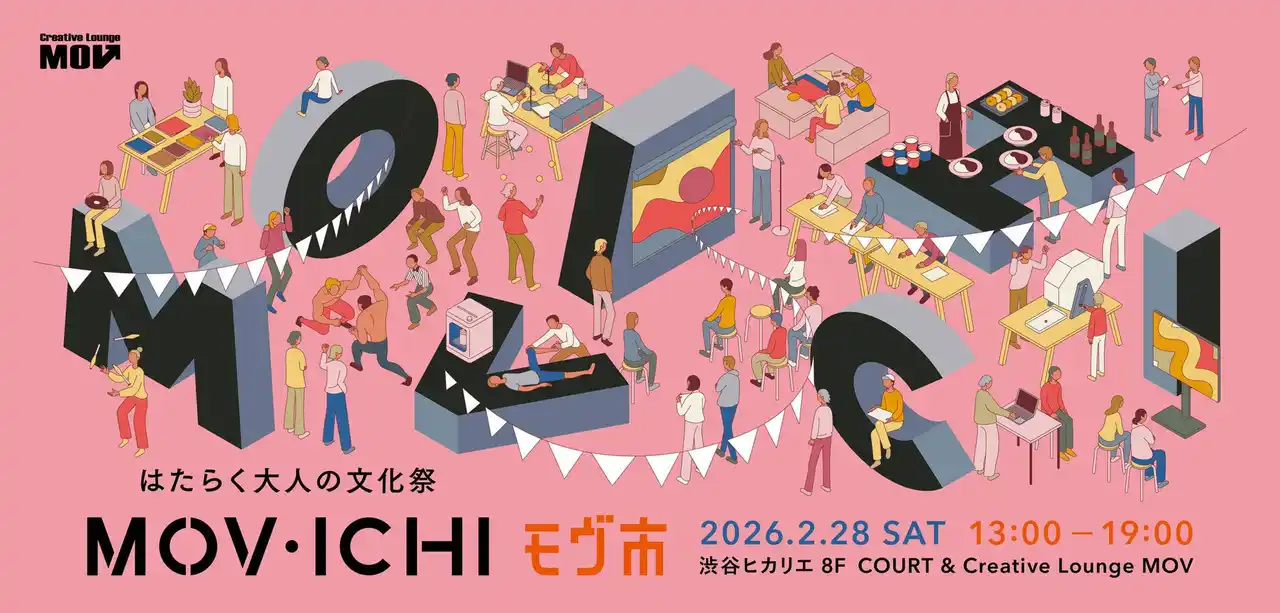 【コクヨ株式会社】 モノも技術もアイデアも。親子で楽しめる体験や好奇心を刺激するプロトタイプが詰まった、はたらく大人の文化祭『MOV市（モヴ市）』