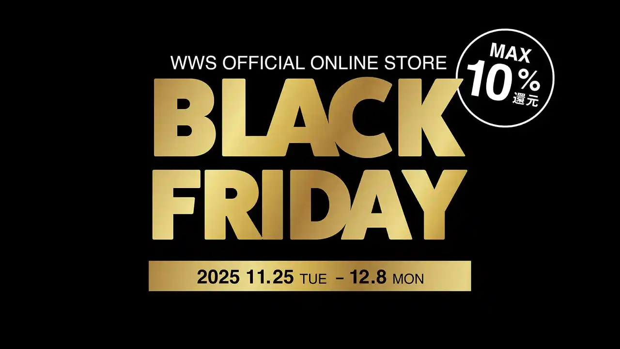 累計40万着突破の作業着スーツド「WWS」ブラックフライデーを11月25日(火)より開催。ポイント最大10%還元