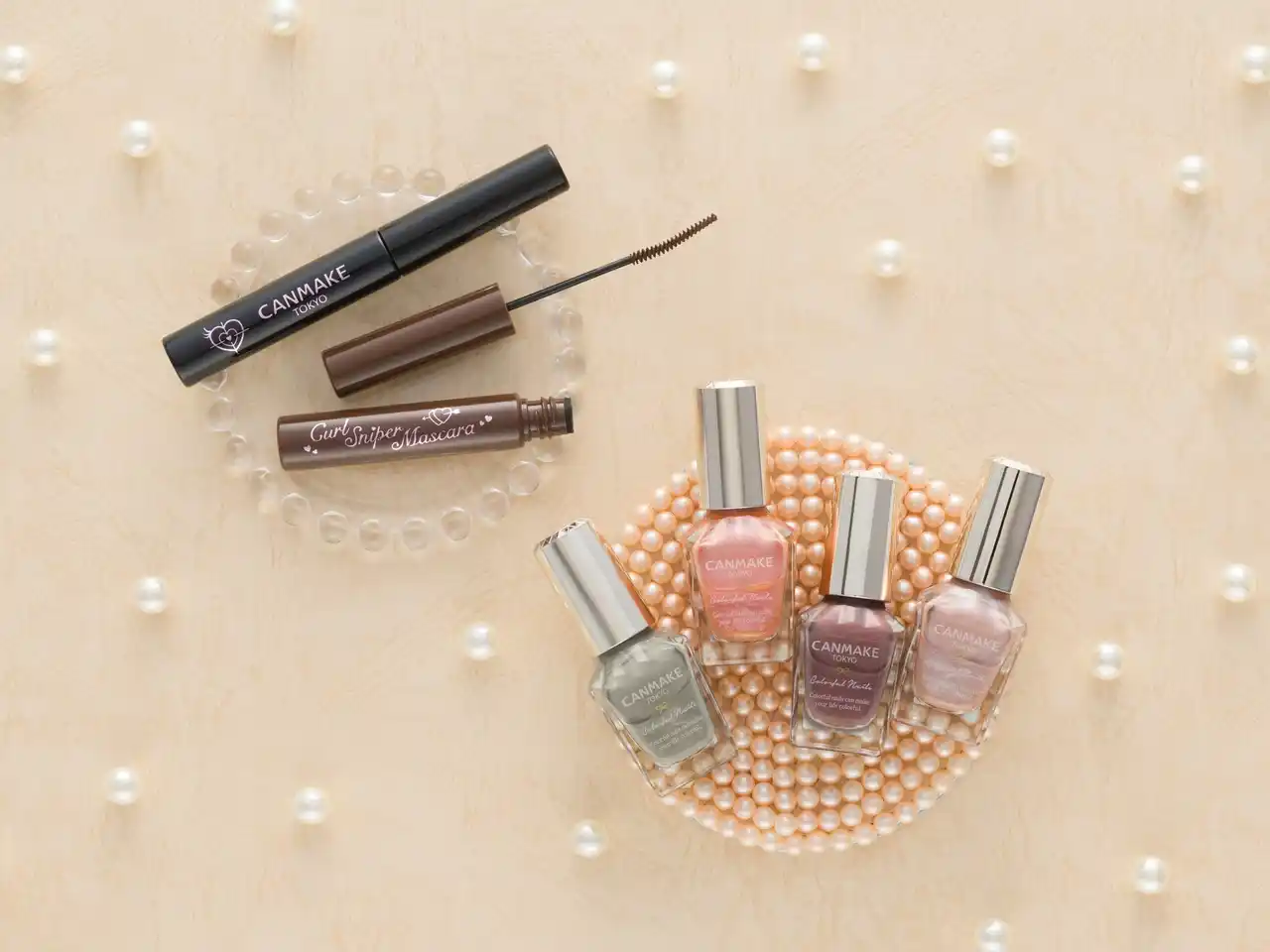 【キャンメイク】狙ったまつげは必ず塗り仕留めて、カールアップ！スナイパーのような極細ブラシの「カールスナイパーマスカラ」が新登場(ハート)夕焼けの海辺をイメージした「カラフルネイルズ」新色も7月下旬より発売
