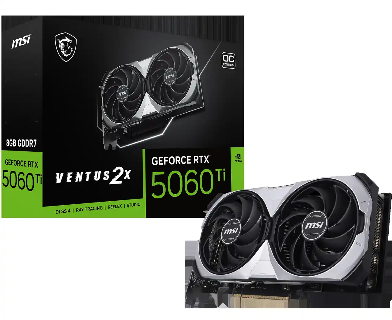 【エムエスアイコンピュータージャパン株式会社】 MSI、GeForce RTX(TM) 5060 Tiを搭載したグラフィックスカード「GeForce RTX(TM) 5060 Ti 8G VENTUS 2X OC CLASSIC」発表のお知らせ