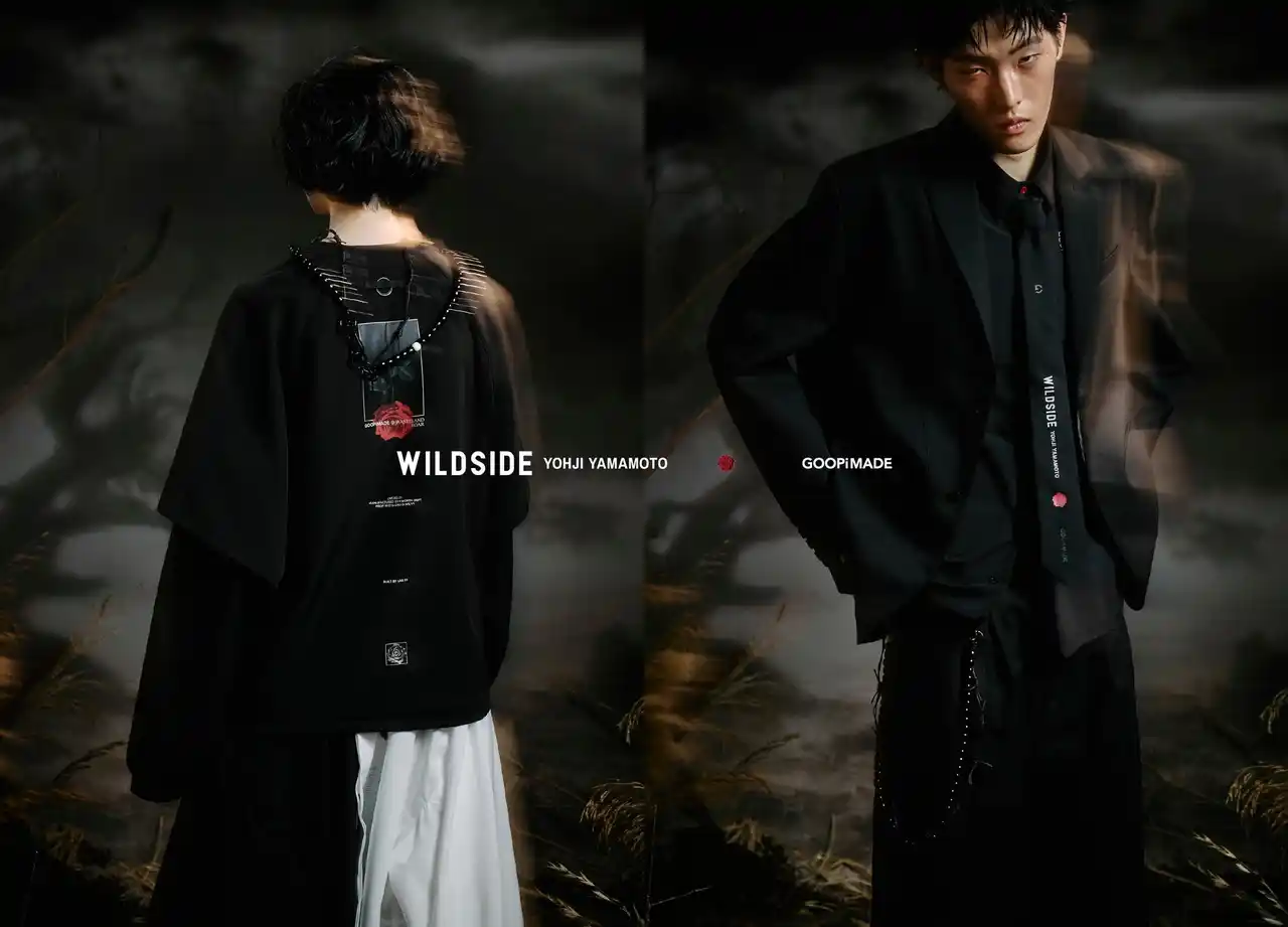 【株式会社ヨウジヤマモト】 WILDSIDE × GOOPiMADE Collaboration Collection12/15(月)発売