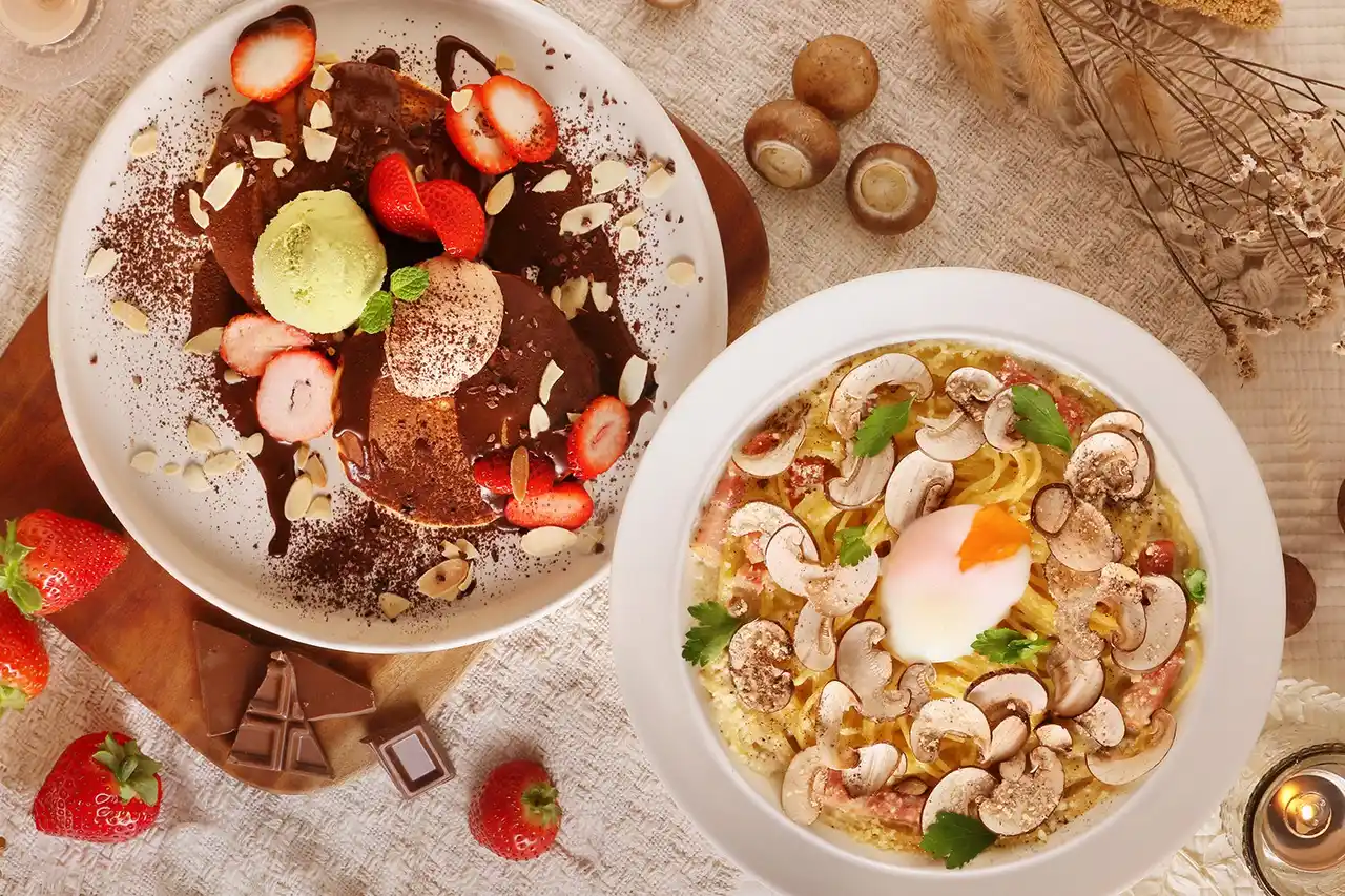 【株式会社ポトマック】 冬のごちそうメニュー！カフェ「ココノハ」から、旬の食材を贅沢に使用したパスタ＆デザートが12/10より登場！