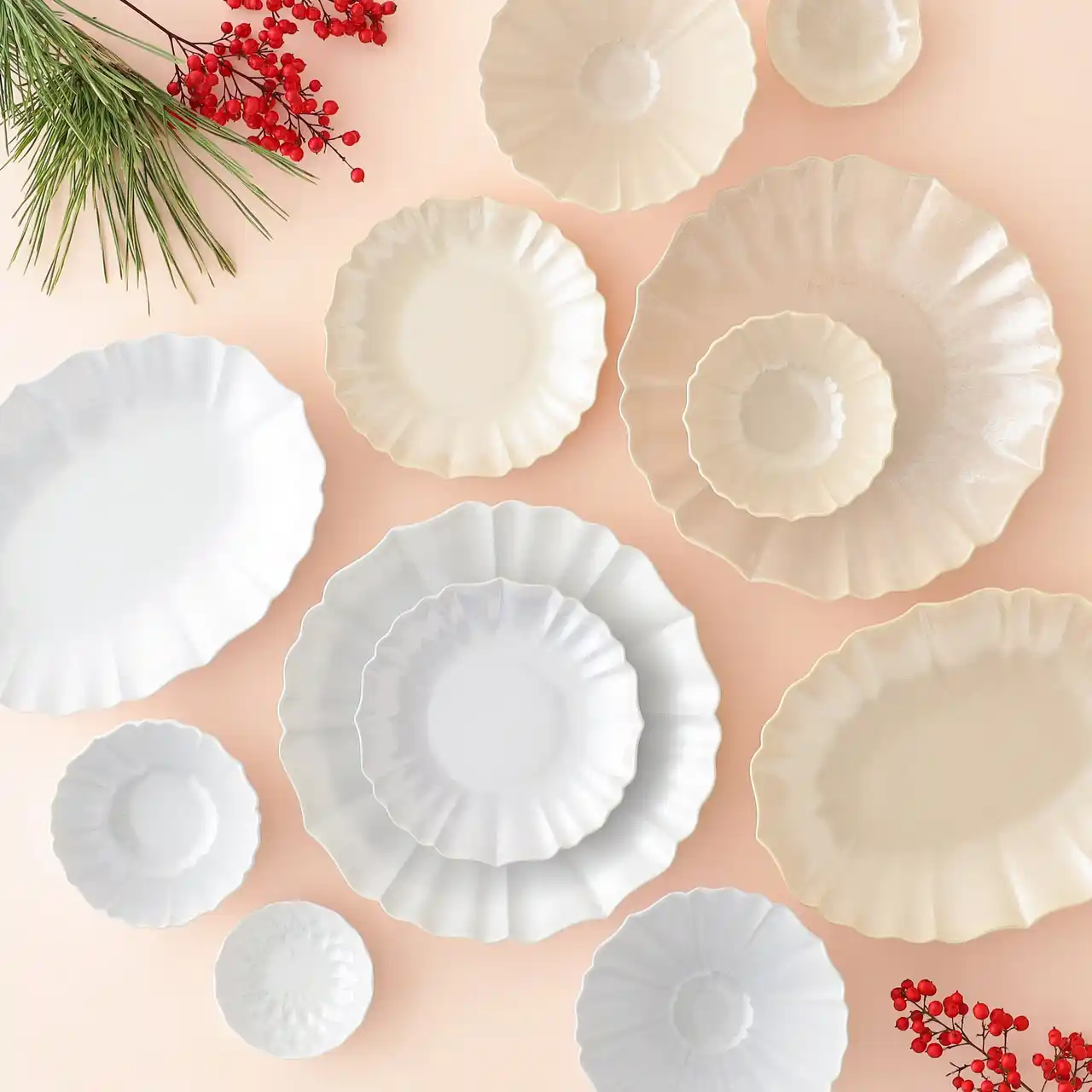 【Francfranc】 和食から洋食まで、煌びやかな年始の食卓を叶える新作和食器「美濃焼 結晶釉（けっしょうゆう）」シリーズを 12 月 12 日より発売