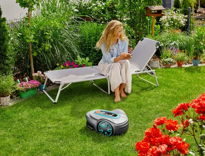 ガルデナロボット芝刈り機 minimo