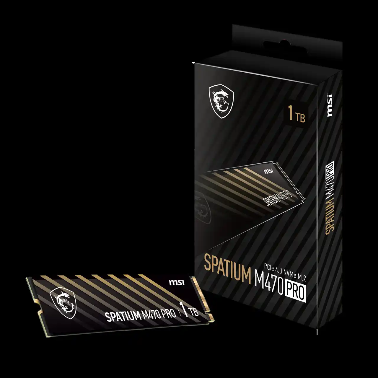 【エムエスアイコンピュータージャパン株式会社】 MSI、SPATIUMシリーズのPCIe Gen4対応 M.2 SSD「SPATIUM M470 PRO PCIe 4.0 NVMe M.2 1TB」を発売