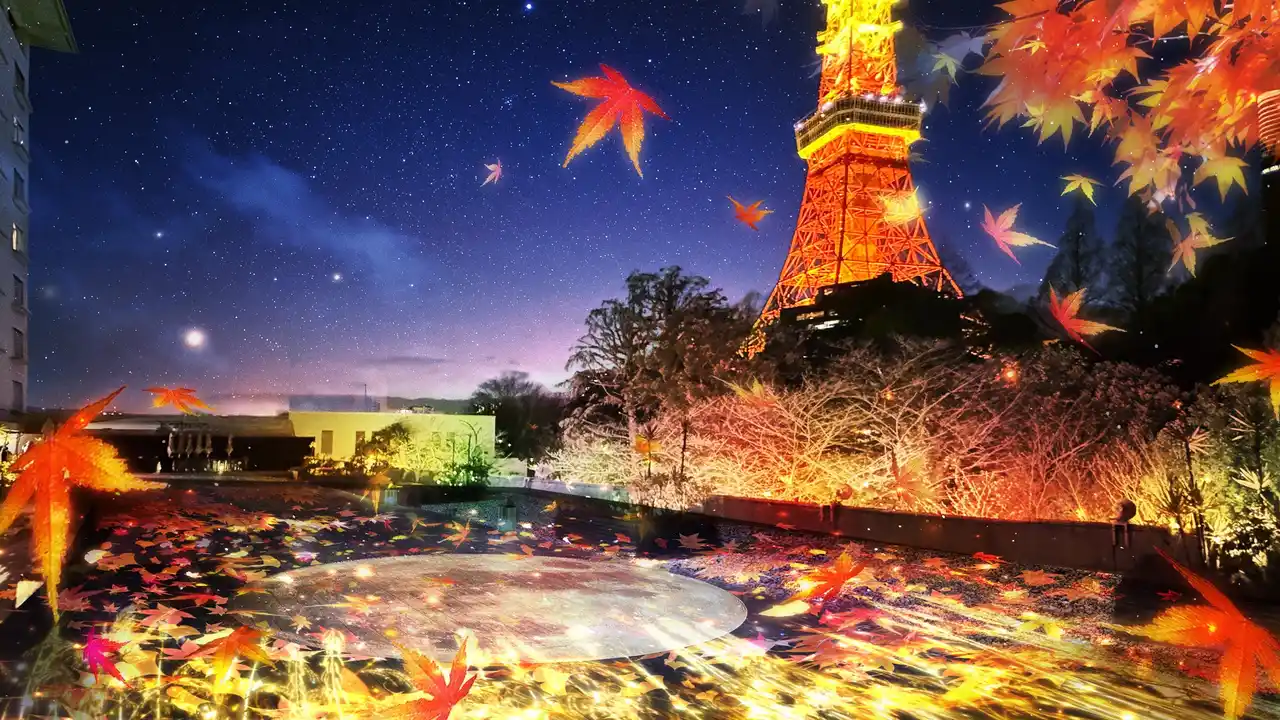 真っ赤に染まるテラス「TOKYO RED TERRACE」で「いも子の焼き芋屋さん」・「CANDLE NIGHT」の2つのイベントを開催【東京プリンスホテル】