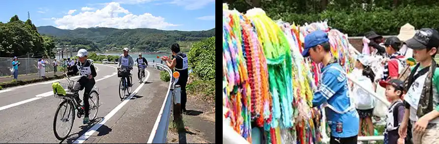 被爆80年の節目、小中学生ら75人が平和を祈り自転車で長崎へ「共生・平和長崎自転車隊／銀輪隊」開催