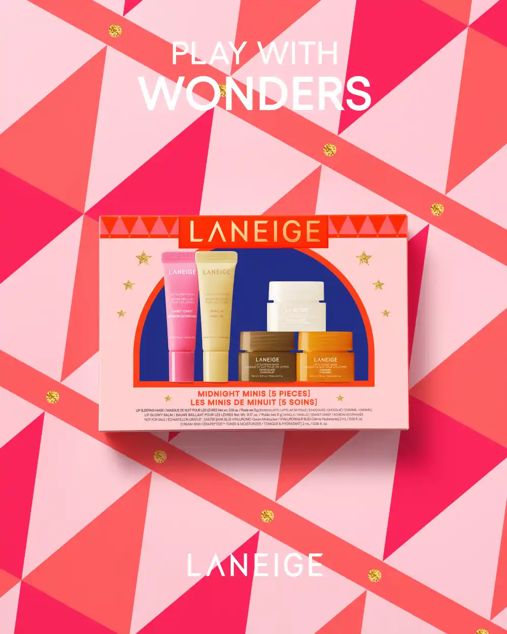 【アモーレパシフィックジャパン株式会社】 [LANEIGE] 好奇心と想像力で、ビューティーはもっと楽しくなるHoliday Collection 2025 “PLAY WITH WONDERS”　第1弾を1０月１日に数量限定発売