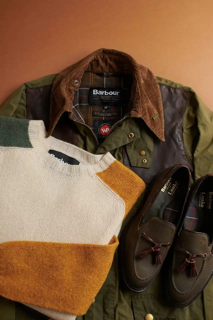 バブアー路面店に限定アイテムが集結！