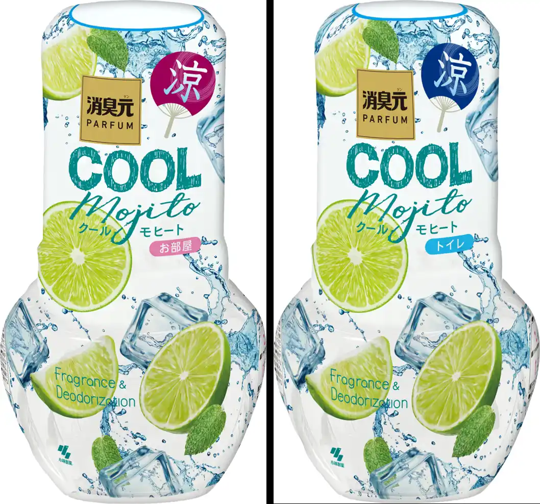 【小林製薬株式会社】 暑い夏を乗り切る、爽やかな香りの新提案！消臭元パルファム クールモヒート