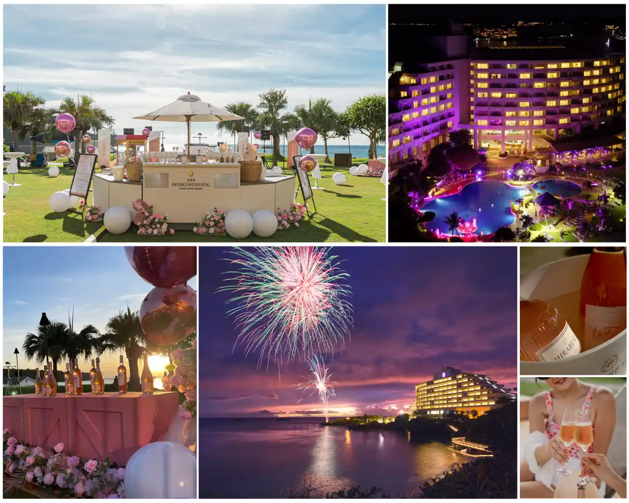 【ANAインターコンチネンタル万座ビーチリゾート】 ANAインターコンチネンタル万座ビーチリゾート沖縄・万座の夏を彩った「Pink Summer Event」