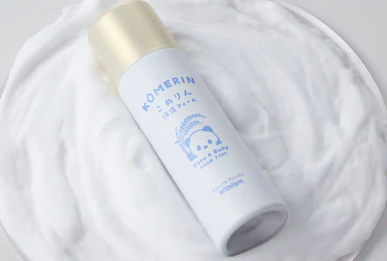 【新感覚！泡ワセリン】うるおい密封泡で全身保湿！『こめりん保湿フォーム』＆【日本のいいもの お守りクリーム】シリーズ『モイスチャークリーム』がビューテロンドWithfamより新発売！