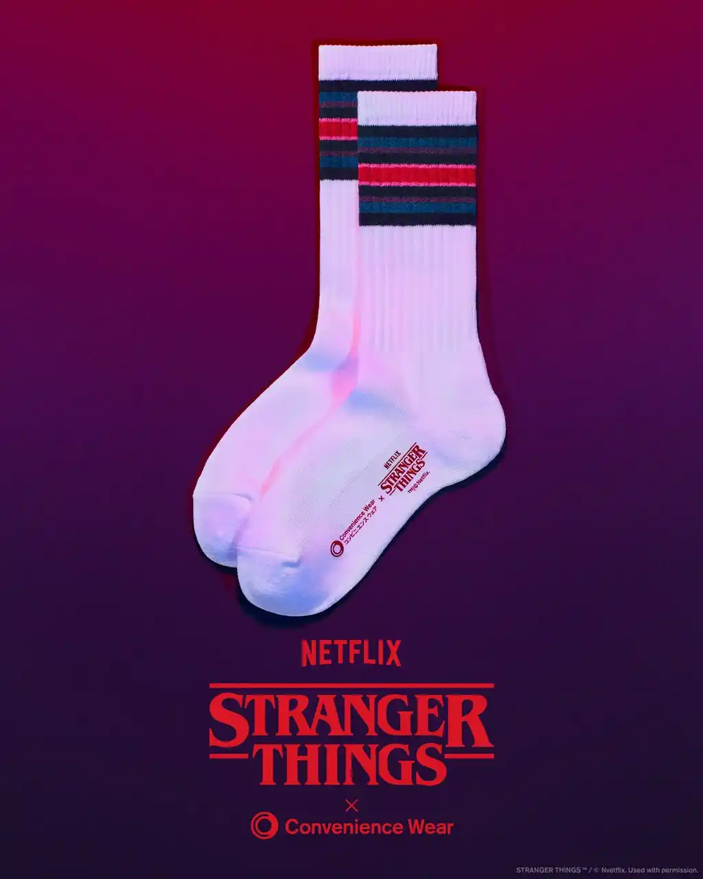 【株式会社ファミリーマート】 Netflixシリーズ「ストレンジャー・シングス 未知の世界」いよいよシリーズ完結　毎回大好評の「コンビニエンスウェア」コラボレーションをブランド史上最大規模で実現！