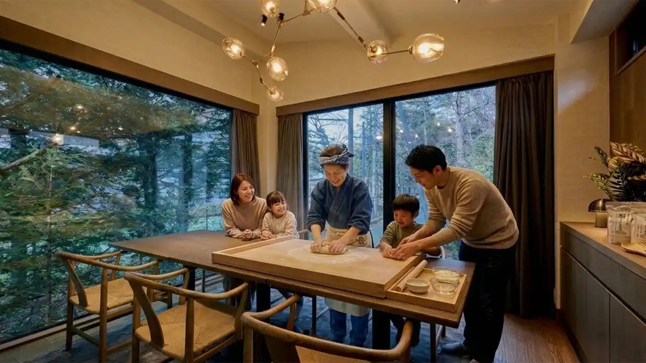 【カトープレジャーグループ】 【GLAMDAY STYLE HOTEL SUITE 山ノ麓】信州の食文化を体験する「信州そば打ち体験」付き 一棟貸し宿泊プランを販売開始