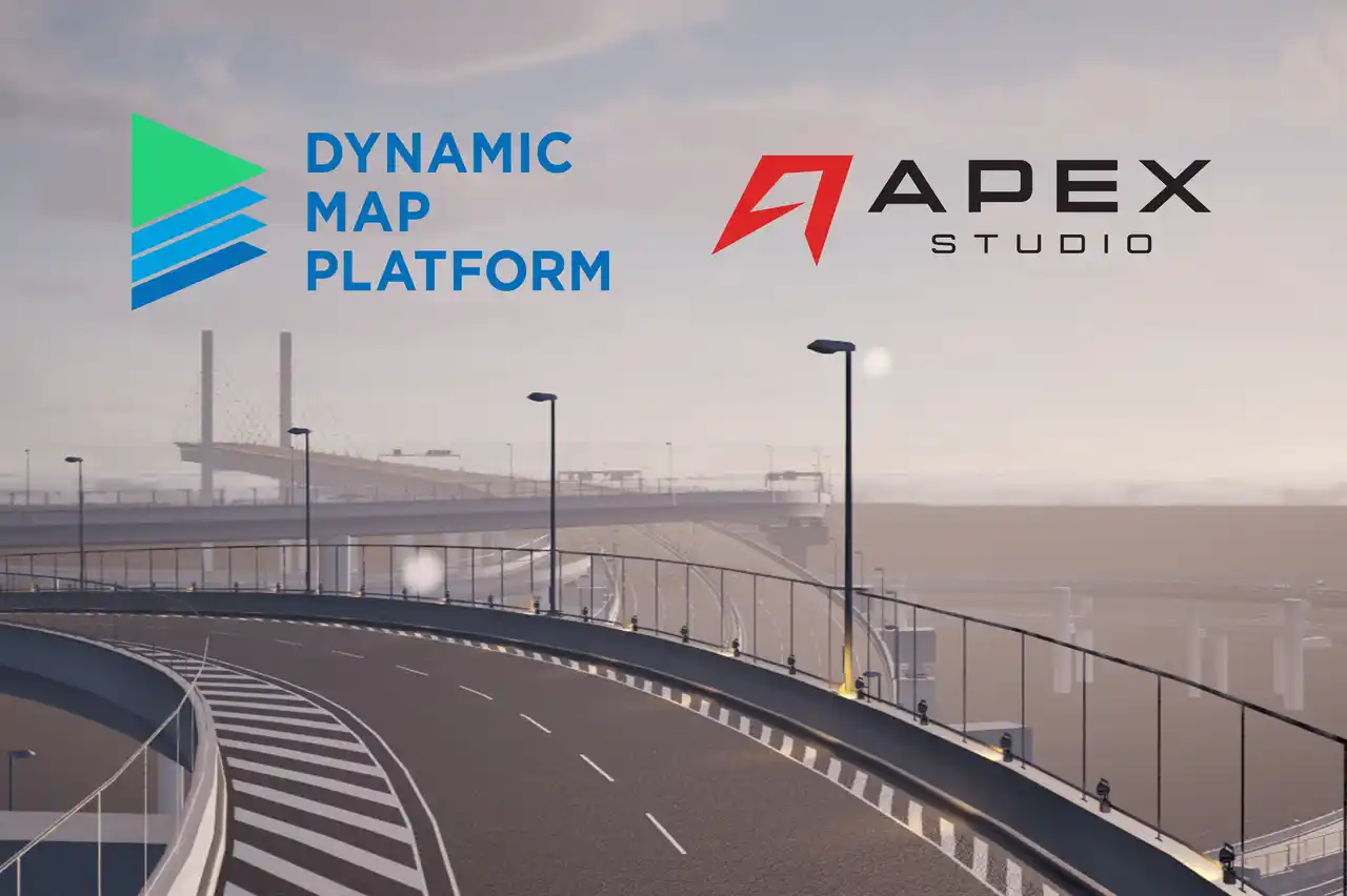 自動運転地図のダイナミックマッププラットフォームがゲームに高精度3次元データを提供　リアルなドライブ体験を世界へ