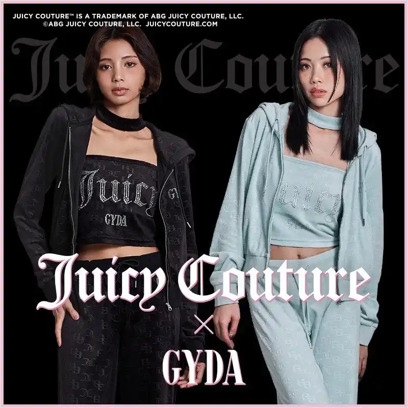 【MARK STYLER】 「GYDA（ジェイダ）」LA発のライフスタイルブランド「Juicy Couture（ジューシークチュール）」 とのコラボレーションアイテムを12月12日(金)に予約販売開始