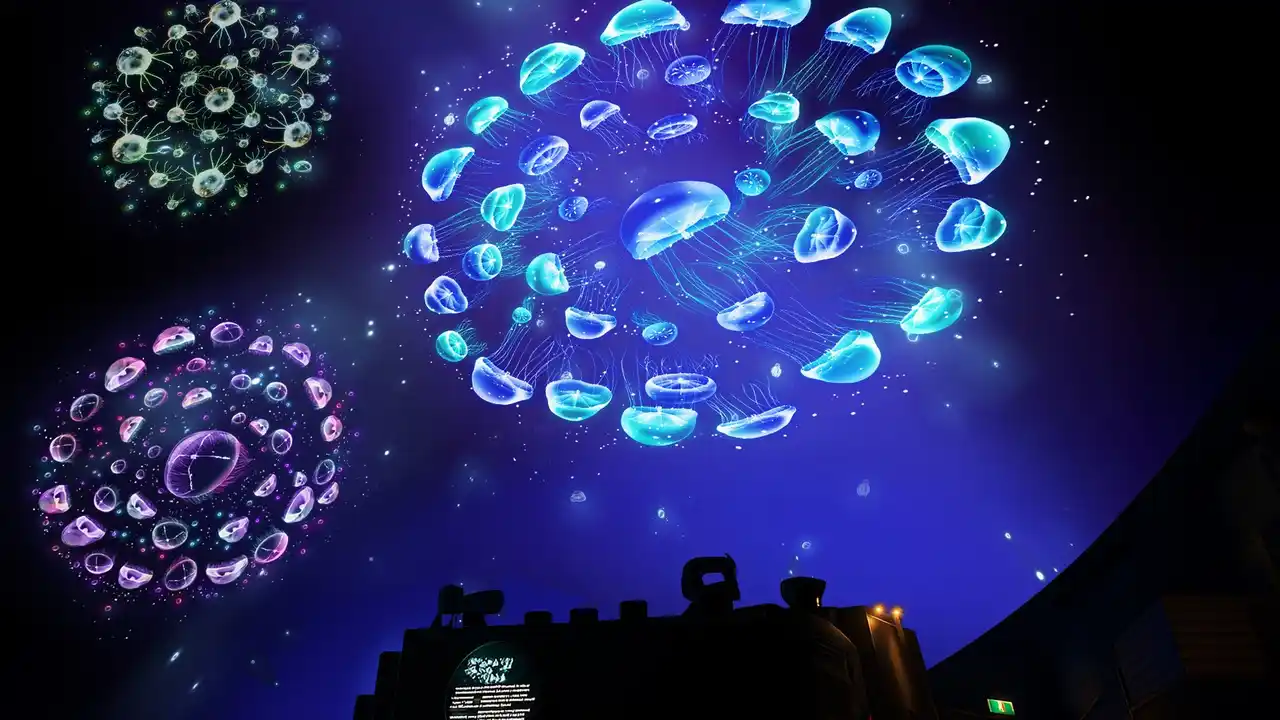 【curiosity株式会社】 curiosity、九十九島水族館海きららのクラゲシンフォニードームに新演出、『デジタルクラゲ花火』『デジタルクラゲ水槽』の2つの幻想体験を開発！