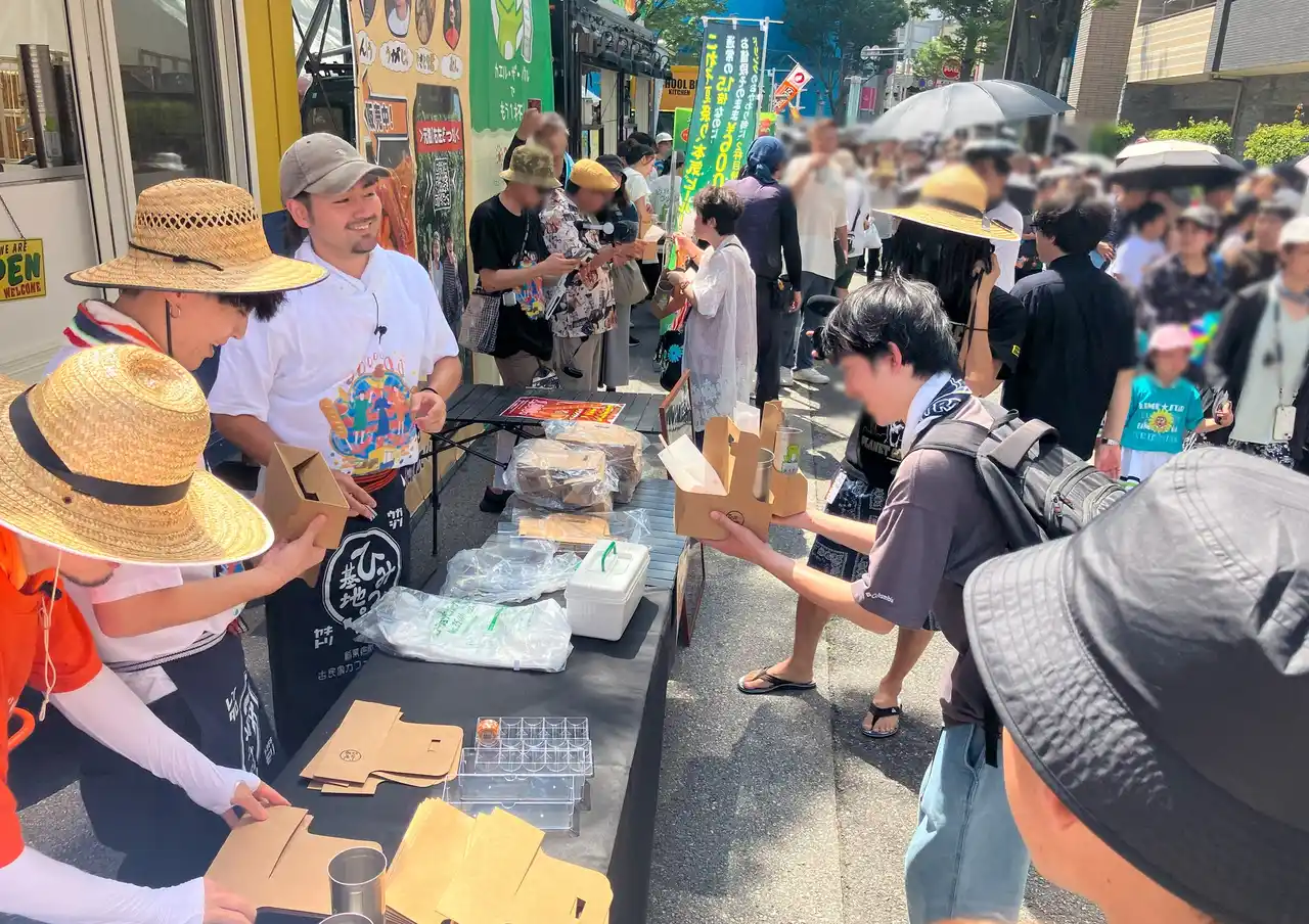 【大和製罐株式会社】 ＜「千葉の親子三代夏祭り」イベント開催レポート＞スチール製イベント容器「1Day Steel Cup」を２店舗連動で提供