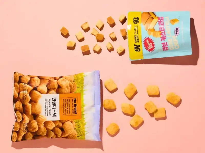 【プラザスタイル】 PLAZAのバイヤーが出張で見つけてきたお菓子が続々新入荷！韓国のおみやげにも人気の「No Brand」のアイテムに注目