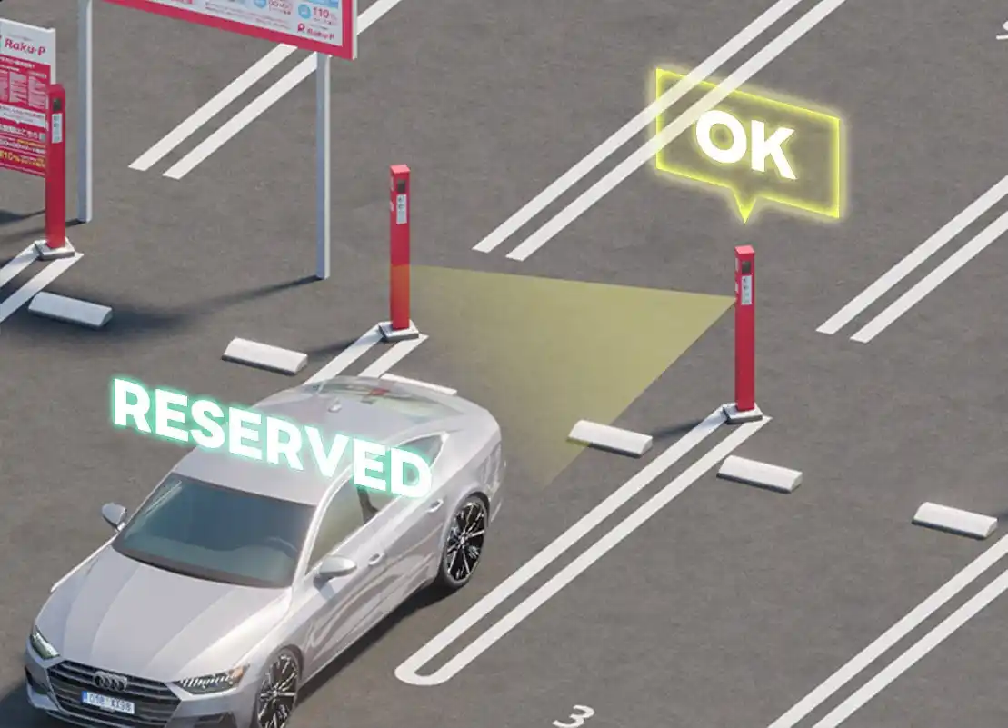 【株式会社Raku-P】 車両ナンバー認識と予約決済システムを組み合わせたRaku-P駐車場予約サービスをリリース!